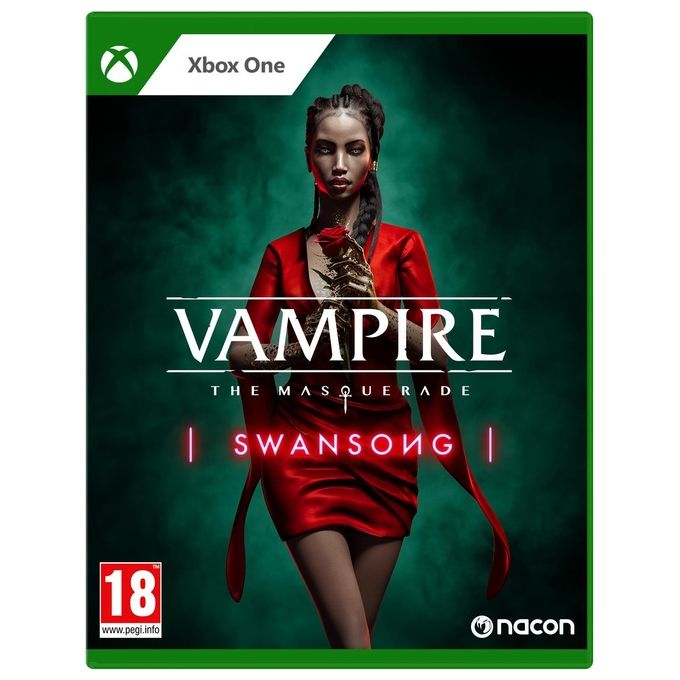 Nacon VAMPIRETHEMASQUERADESWANSONG Gioco di ruolo narrativo per Xbox One con trama thriller a scelte multiple e 3 vampiri giocabili colore Multilingua