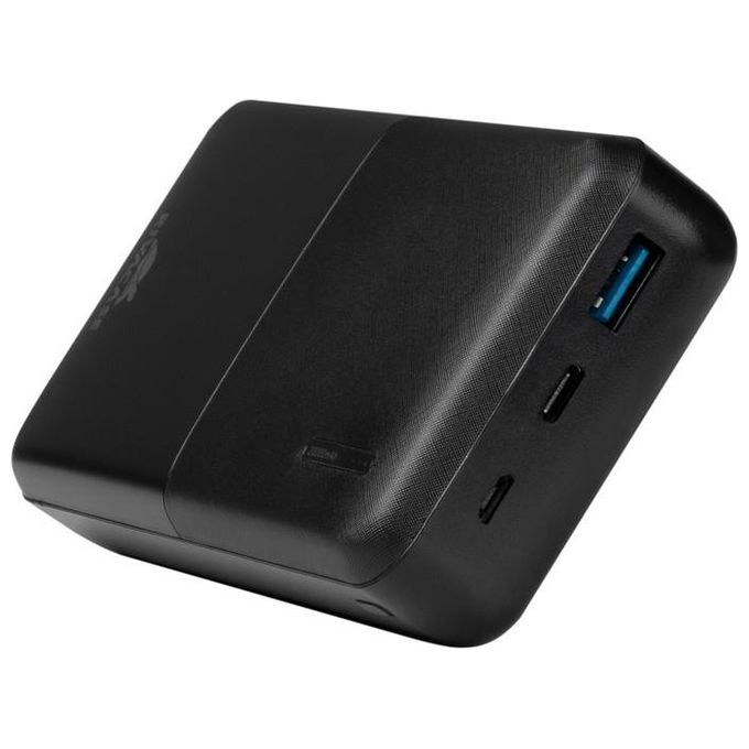 Rivacase VA2571 Power Bank Portatile 20000 mAh con Ricarica Rapida QC 3.0 e PD 3.0 Nero