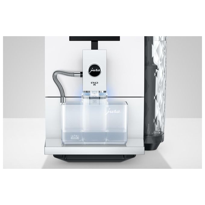 Jura ENA 8 Full Nordic White Macchina da caffe' Automatica 1,1 L 15 bar 1450 W 15 Specialita' Macinacaffe' P.A.G. Display Touch colore Bianco