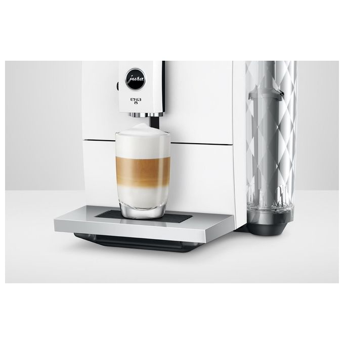 Jura ENA 8 Full Nordic White Macchina da caffe' Automatica 1,1 L 15 bar 1450 W 15 Specialita' Macinacaffe' P.A.G. Display Touch colore Bianco