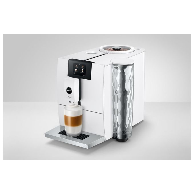 Jura ENA 8 Full Nordic White Macchina da caffe' Automatica 1,1 L 15 bar 1450 W 15 Specialita' Macinacaffe' P.A.G. Display Touch colore Bianco