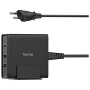 Hama 00200017 Stazione di Ricarica Universale 65 W con USB C e USB A 1 porta USB C 2 porte USB A colore Nero
