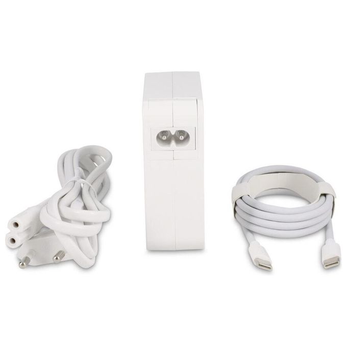 LMP W127153584 Adattatore di Alimentazione USB-C 96W 87W Power Delivery 3.0 con Cavo USB-C 1,5 m incluso colore Bianco