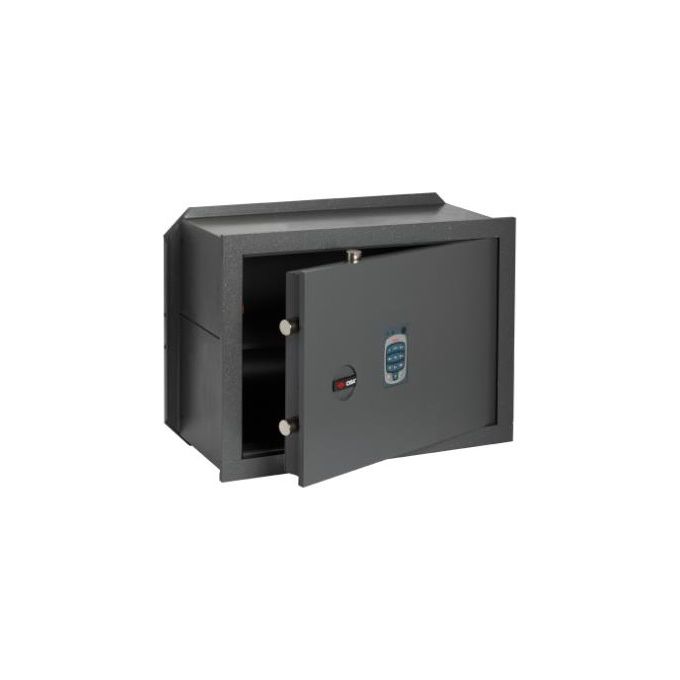Cisa 182710300 DGT Vision Cassaforte a muro Acciaio frontale 10 mm serratura elettronica digitale colore Grigio