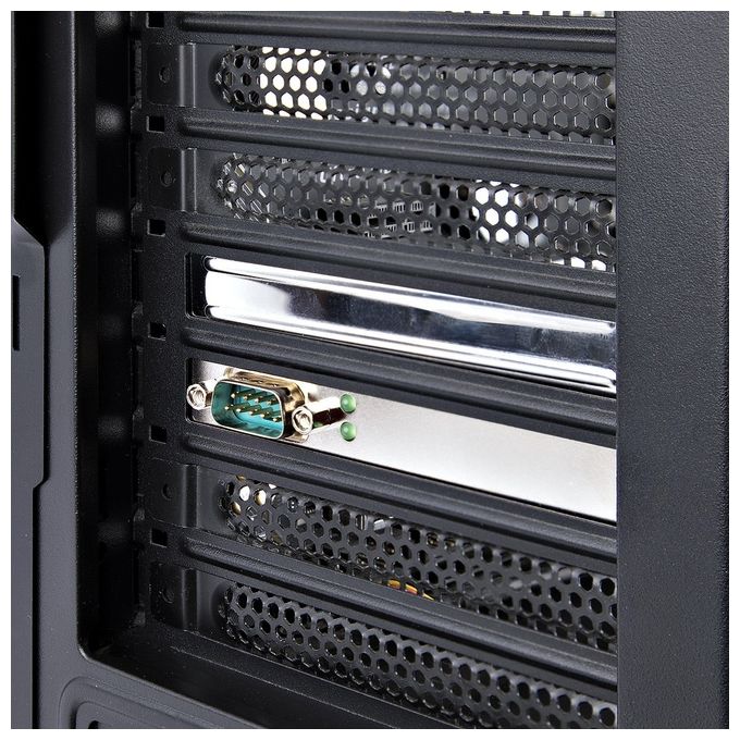 StarTech 11050-PC-SERIAL-CARD Scheda Seriale PCI Express a 1 Porta RS232 DB9 con UART 16C1050 FIFO 256 Byte Baud Rate 921,6 Kbps PCIe 2.0 x1 Staffa a Basso Profilo Windows e Linux colore Giallo