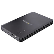 StarTech.com M2E4BTB3 Contenitore Esterno SSD 4x M.2 NVMe Thunderbolt 3 40 Gbit-s DisplayPort Integrata Ventola Attiva Alimentatore Incluso colore Nero