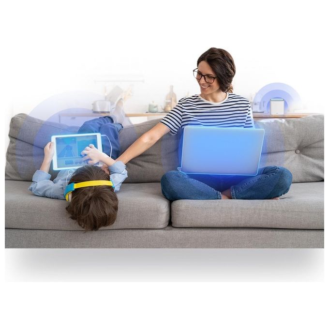 D-Link M32-2 EAGLE PRO AI AX3200 Sistema Mesh Wi-Fi 6 Dual-band 2.4 GHz-5 GHz 510 m² colore Bianco