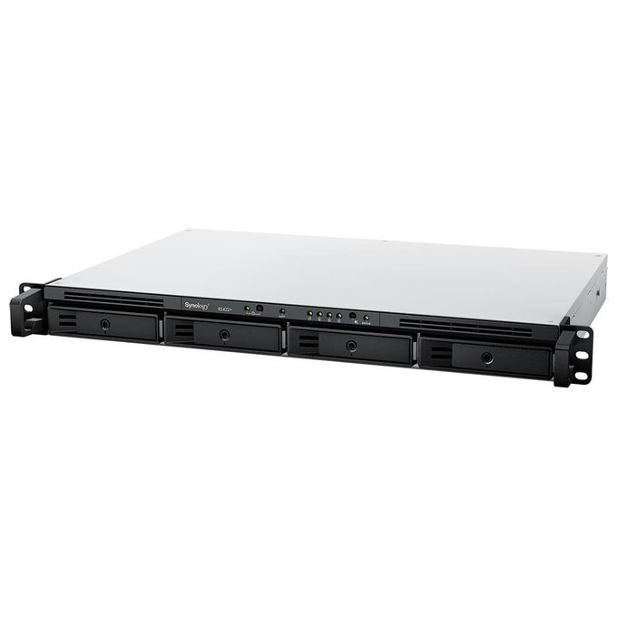 Synology RS422+ RackStation RS422+ NAS 4 bay SATA 3.5'' 2.5'' AMD Ryzen R1600 2 GB DDR4 2 LAN 1 GbE USB 3.2 colore Nero