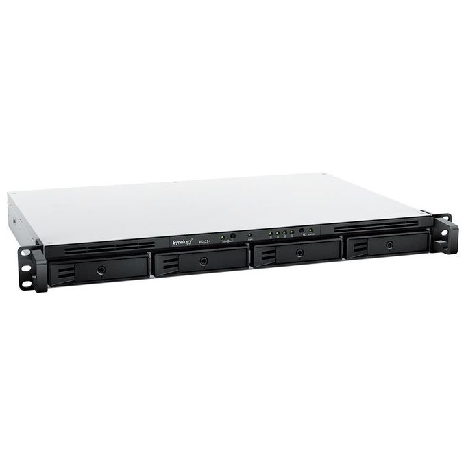 Synology RS422+ RackStation RS422+ NAS 4 bay SATA 3.5'' 2.5'' AMD Ryzen R1600 2 GB DDR4 2 LAN 1 GbE USB 3.2 colore Nero