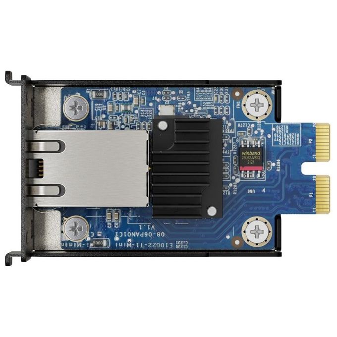 Synology E10G22-T1-MINI Scheda di Rete 10GbE RJ-45 PCIe 3.0 x2 10000 Mbit-s per NAS colore Blu