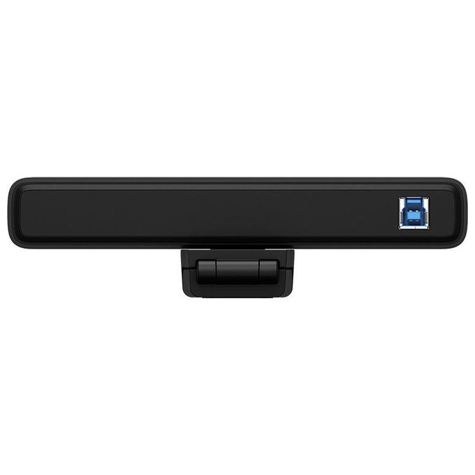BenQ 5A.F7S14.003 DVY32 Webcam UHD 4K 3840x2160 30 fps Angolo Visione 120° Microfono Integrato Copriobiettivo Privacy colore Grigio