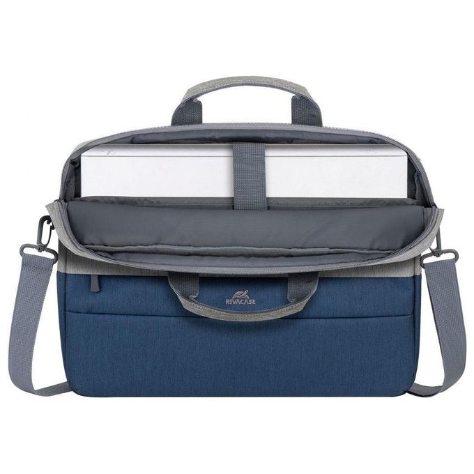 Rivacase 7532 Borsa per Notebook 15.6'' Grey Dark Blue Bag