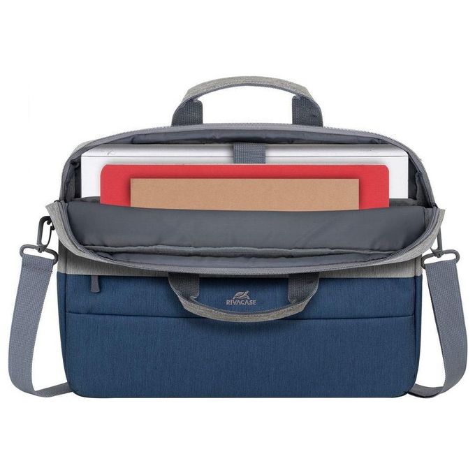 Rivacase 7532 Borsa per Notebook 15.6'' Grey Dark Blue Bag
