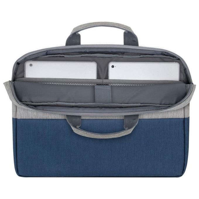 Rivacase 7532 Borsa per Notebook 15.6'' Grey Dark Blue Bag