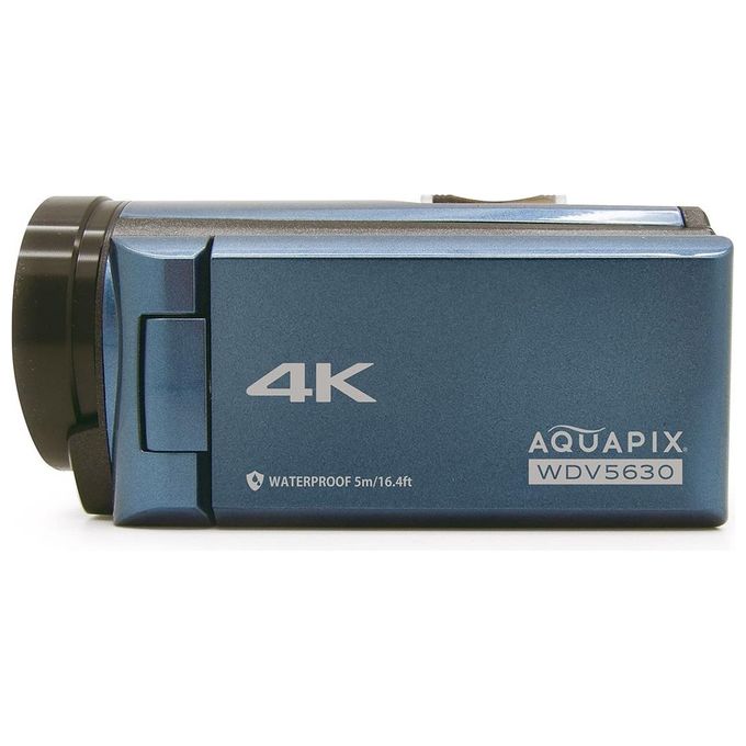 Easypix WDV5630-BL Aquapix WDV5630 Camcorder 13 MP 4K Impermeabile fino a 5 m colore Blu Grigio