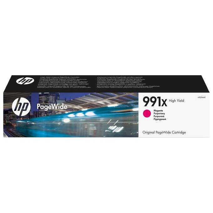 HP 991X Cartuccia Inchiostro Alta Capacita' Magenta Pagewide
