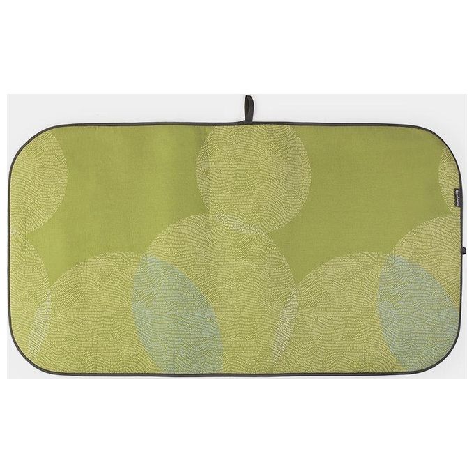 Brabantia 149467 Calm Rustle Coperta da Stiro 6 strati 65x120 cm base antiscivolo colore Verde