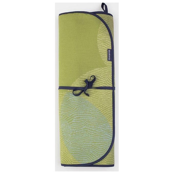 Brabantia 149467 Calm Rustle Coperta da Stiro 6 strati 65x120 cm base antiscivolo colore Verde