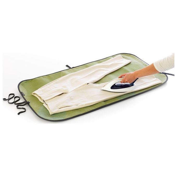 Brabantia 149467 Calm Rustle Coperta da Stiro 6 strati 65x120 cm base antiscivolo colore Verde