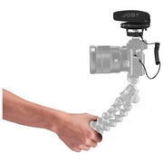 Joby JB01715-BWW Wavo PRO Microfono Direzionale On-Camera con Riduzione Attiva Rumore ANR e Supporto Rycote colore Nero