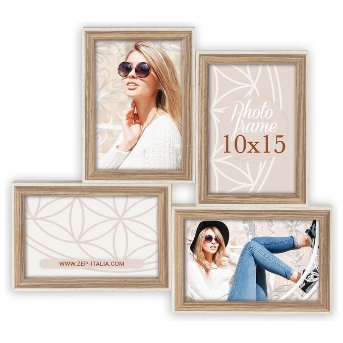 Zep Cornice Portafoto Kriss 4Q 4x10x15cm in Legno