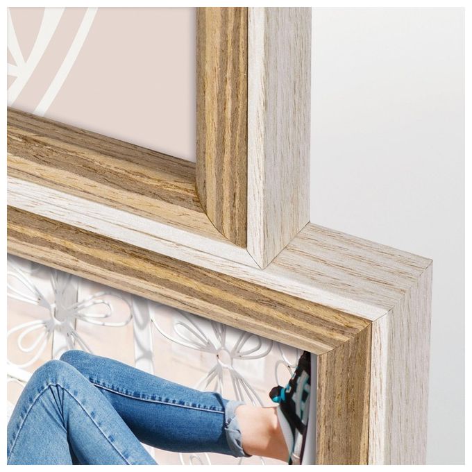 Zep Cornice Portafoto Kriss 4Q 4x10x15cm in Legno
