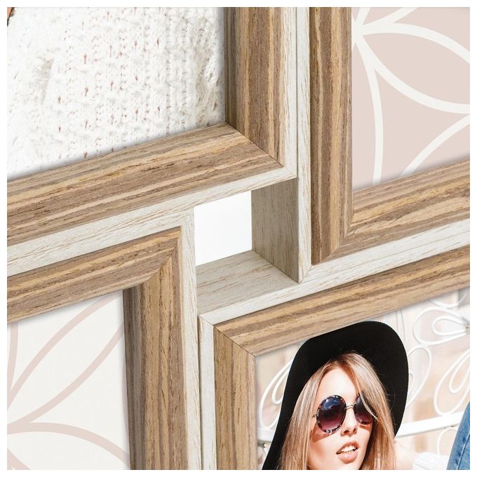 Zep Cornice Portafoto Kriss 4Q 4x10x15cm in Legno