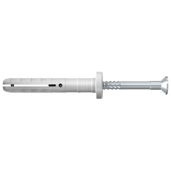 Tassello A Percussione N 6X40-10 F Con Bordo Piatto E Vite (100 Pz.)