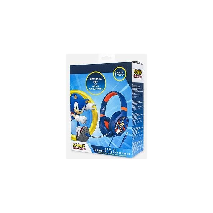 4SIDE SH0901 Modern Sonic Pro G1 Cuffie Gaming Over-Ear Cablate Jack 3.5mm Microfono Omnidirezionale colore Blu Rosso