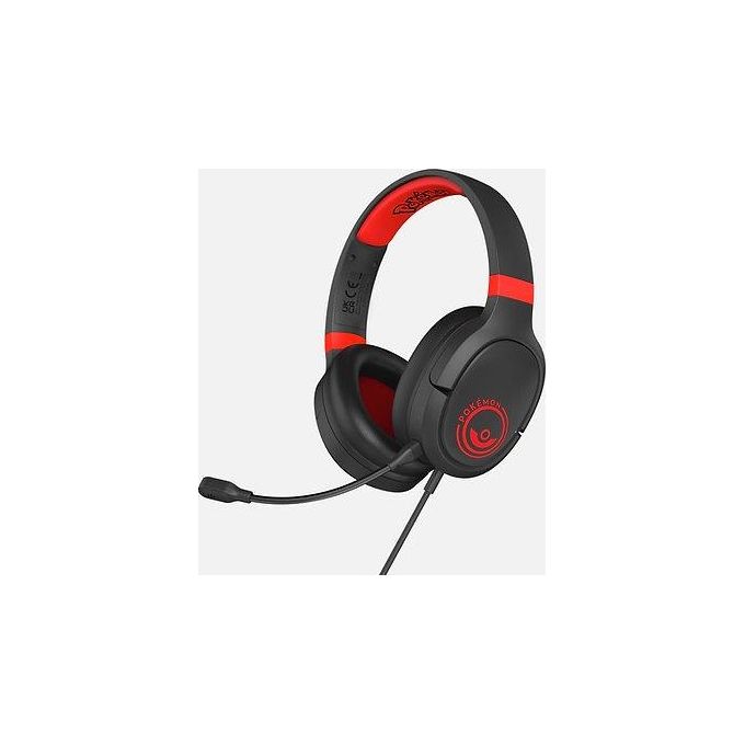 Oceania Trading Pokemon Blackred Gaming Headphone