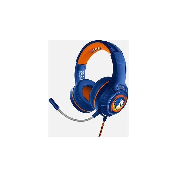 OTL Technologies SH0903 Sonic Speed G4 Cuffie Gaming Cablate A Padiglione Jack 3.5 mm Microfono Staccabile colore Blu Multicolore