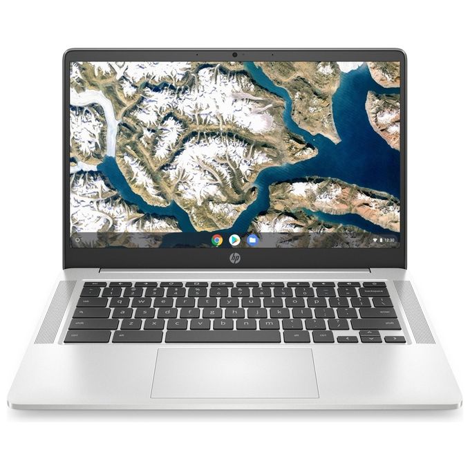 HP 14A-NA0078NL Chromebook 14'' Full HD Intel Celeron N4120 4 GB RAM 64 GB eMMC Wi-Fi 5 ChromeOS colore Argento