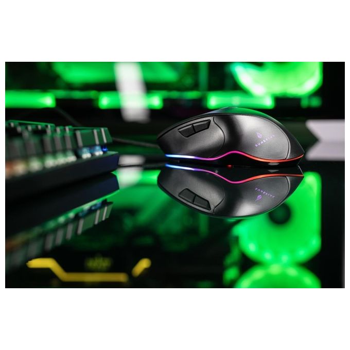 SureFire Mouse Martial Claw Gaming 7 Tasti con Illuminazione RGB