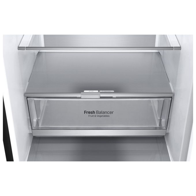 LG GBB72MCVGN Frigorifero Combinato 384 L 203 cm Classe D 35 dB No Frost Wine Rack Door Cooling colore Nero