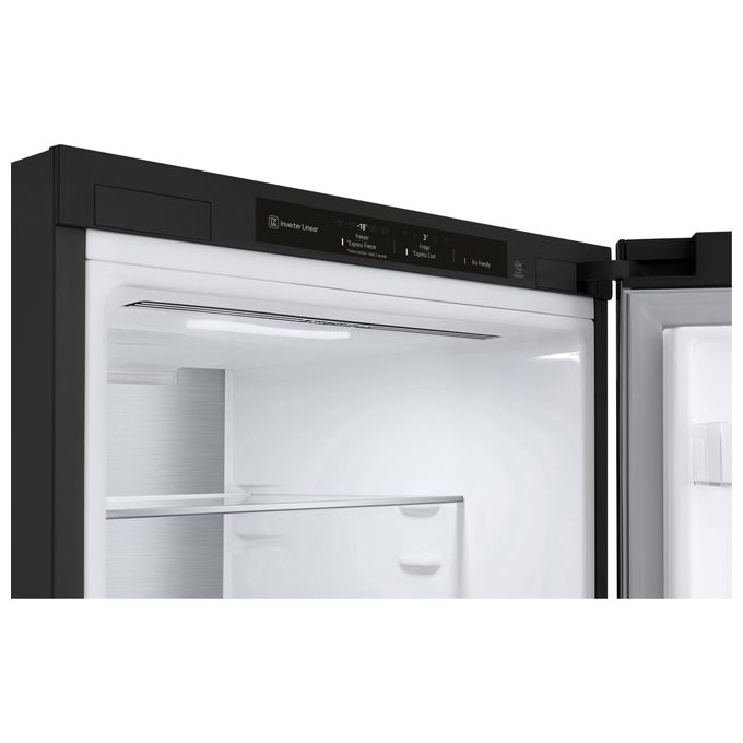 LG GBB72MCVBN Frigorifero Combinato 384 L 203 cm Classe B 35 dB No Frost Wine Rack MetalFresh colore Nero