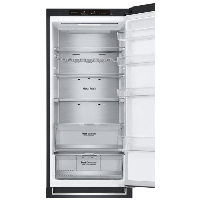 LG GBB72MCVBN Frigorifero Combinato 384 L 203 cm Classe B 35 dB No Frost Wine Rack MetalFresh colore Nero