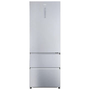 Haier HTR5720ENMG 3D 70 Serie 5 Frigorifero Combinato 3 Porte 483 L 200 cm Classe E 37 dB No Frost colore Argento