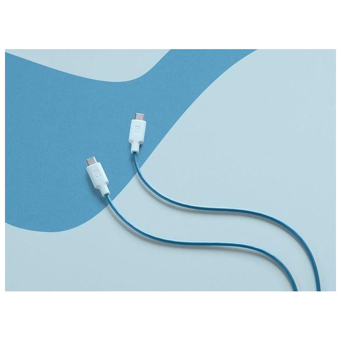 Cellular Line Stylecolor Cavo 100cm USB-C a USB-C Colorato Blu