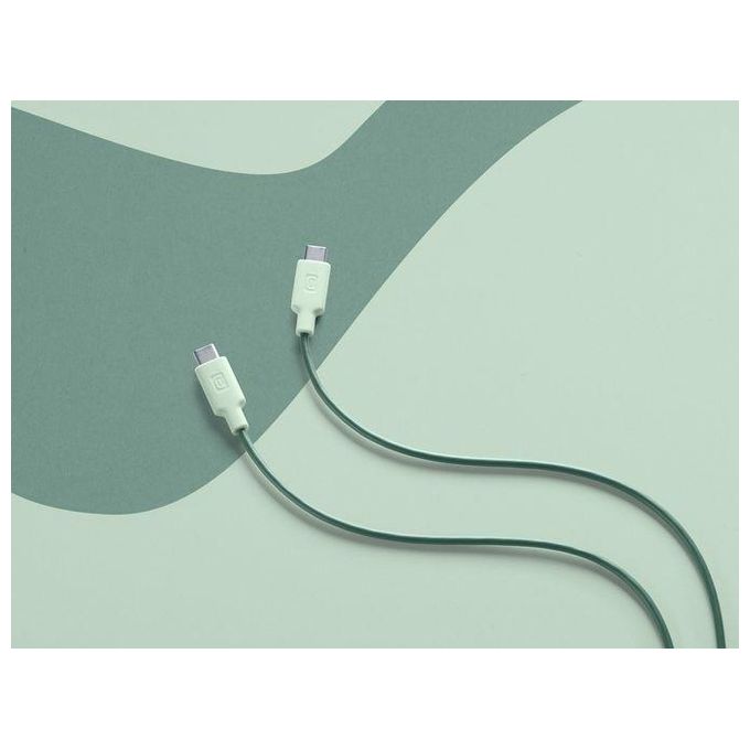 Cellular Line Stylecolor Cavo 100cm USB-C a USB-C Colorato Verde