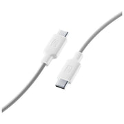 Cellularline USBDATC2CSMAW Stylecolor Cavo USB-C USB-C 1 m 60W 480 Mbit-s colore Bianco