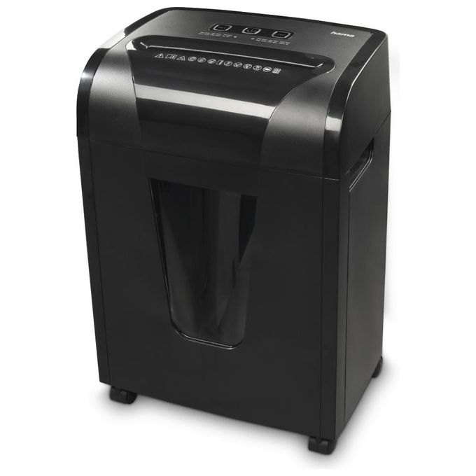 Hama 00050549 Premium M10 Distruggi Documenti Taglio a Frammenti 10 Fogli 20 L 62 dB colore Nero