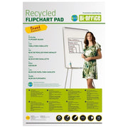 Bi-Office Confezione da 5 Blocchi 20 Fogli Carta 70gr Earth