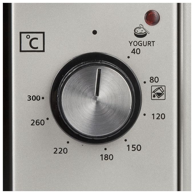G3 Ferrari G10154 Rosto 58 Forno Elettrico Ventilato 58 L 1800 W 300°C Girarrosto Timer 90 min colore Nero Argento