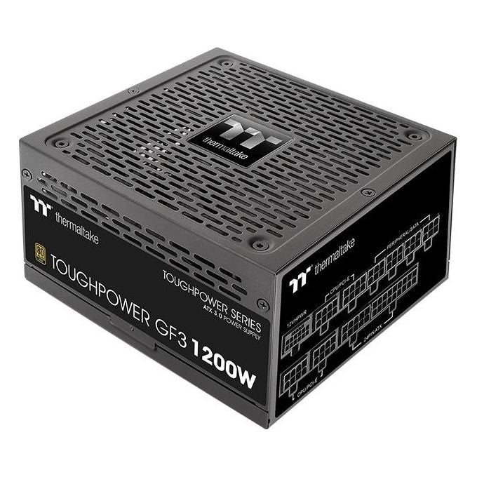 Thermaltake PS-TPD-1200FNFAGE-4 Toughpower GF3 Alimentatore ATX 3.0 1200 W 80 PLUS Gold Completamente Modulare PCIe Gen 5.0 colore Nero