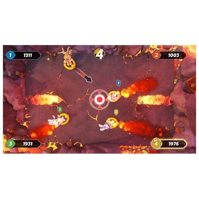 Ubisoft 300124892 Rabbids Party of Legends Gioco per PlayStation 4 Lingua Italiano e Inglese Fino a 4 Giocatori in Locale 50 Mini-game Colore Nero