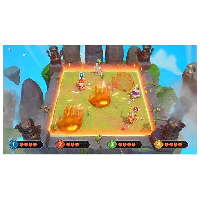 Ubisoft 300124892 Rabbids Party of Legends Gioco per PlayStation 4 Lingua Italiano e Inglese Fino a 4 Giocatori in Locale 50 Mini-game Colore Nero