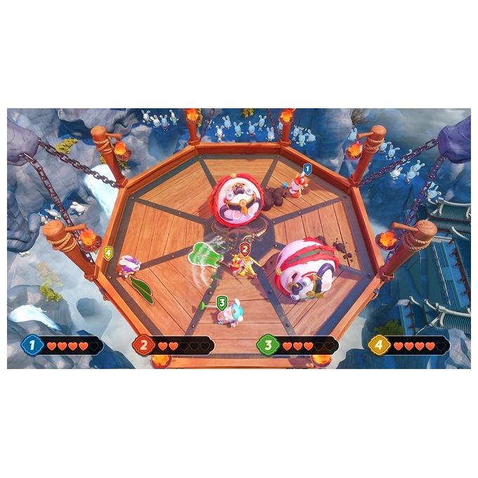 Ubisoft 300124892 Rabbids Party of Legends Gioco per PlayStation 4 Lingua Italiano e Inglese Fino a 4 Giocatori in Locale 50 Mini-game Colore Nero