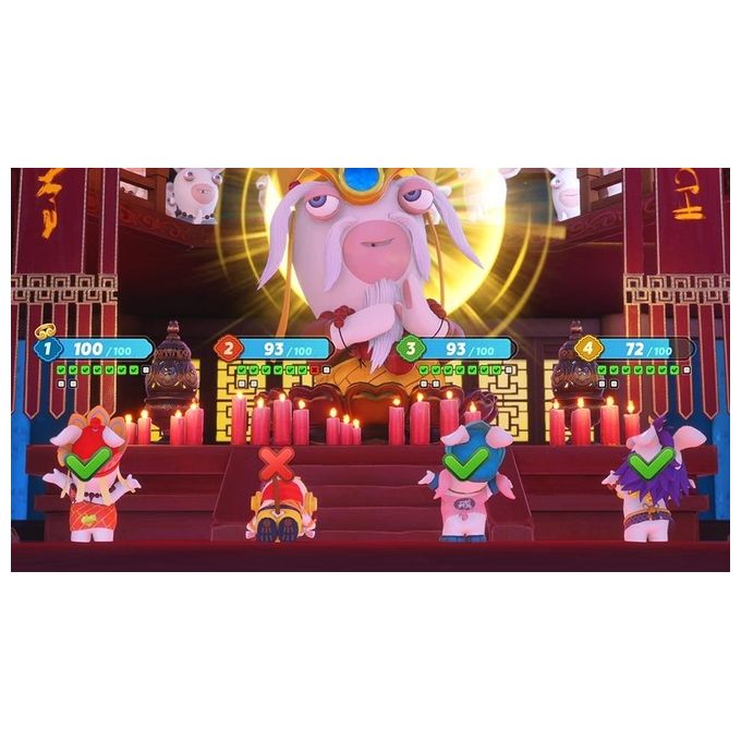 Ubisoft 300124892 Rabbids Party of Legends Gioco per PlayStation 4 Lingua Italiano e Inglese Fino a 4 Giocatori in Locale 50 Mini-game Colore Nero