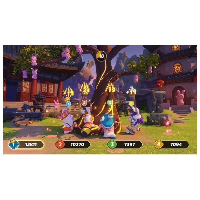 Ubisoft 300124892 Rabbids Party of Legends Gioco per PlayStation 4 Lingua Italiano e Inglese Fino a 4 Giocatori in Locale 50 Mini-game Colore Nero