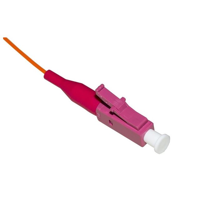 Link Set 12 Cavi Pigtail Fibra Ottica Colorati Connettori LC Om4 Simplex 2mt
